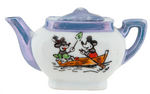 MICKEY & MINNIE MOUSE BOXED CHINA TEA SET.