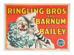 RINGLING BROS. CLOWN CIRCUS POSTER PAIR.