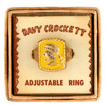 “DAVY CROCKETT ADJUSTABLE RING” MINT IN ORIGINAL BOX.