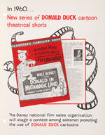 DONALD DUCK/DISNEYLAND 1960 PROMOTIONAL BOOK.