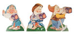 “THE SEVEN DWARFS” BREAD PROMOTION STORE STANDEE SET OF 7.