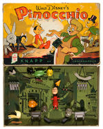 “PINOCCHIO” VERY RARE FIGURE BUILDING SET BY KNAPP.