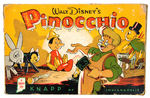 “PINOCCHIO” VERY RARE FIGURE BUILDING SET BY KNAPP.