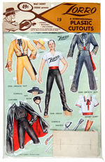 “ZORRO 3 DIMENSIONAL PLASTIC CUT-OUTS.”