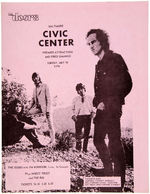 "THE DOORS" ORIGINAL CONCERT HANDBILL.