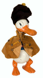 DONALD DUCK AS BAND LEADER COMPOSITION DOLL BY KNICKERBOCKER.