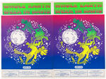 PETER MAX "WHOLE EARTH WEEK IN DAVIS" POSTER PAIR.