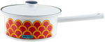 "PETER MAX" ENAMELED COOKWARE LOT.