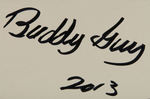 BUDDY GUY SIGNED "RHYTHM & BLUES" DOUBLE LP ALBUM COVER.