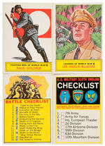 "BATTLE" TOPPS GUM CARD SET.