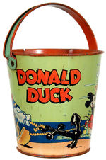 “DONALD DUCK” AND FRIENDS SAND PAIL.