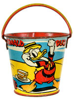 “DONALD DUCK” SMALL SIZE SAND PAIL.