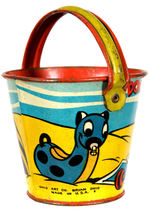 “DONALD DUCK” SMALL SIZE SAND PAIL.