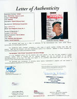 CASEY STENGEL SIGNED "BASEBALL'S BEST MANAGERS" BOOK.