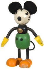 “MICKEY MOUSE” LARGEST SIZE FUN-E-FLEX FIGURE WITH BOX.