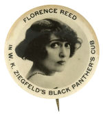 “BLACK PANTHER’S CUB” RARE MOVIE BUTTON FROM PRODUCER W.K. ZIEGFELD.