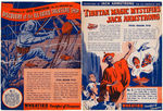 "WHEATIES ADVENTURES OF JACK ARMSTRONG THE ALL-AMERICAN BOY" BOX BACK SET.