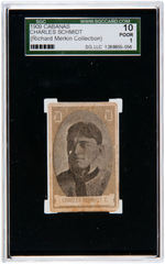 1909 CABANAS CHARLES SCHMIDT SGC 10 POOR 1 (RICHARD MERKIN COLLECTION).