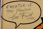 THE PHANTOM CREATOR LEE FALK SIGNED PAIR.