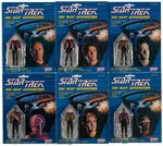 "STAR TREK: THE NEXT GENERATION" ACTION FIGURE SET.