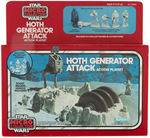 "STAR WARS MICRO COLLECTION HOTH ACTION PLAYSET LOT OF FOUR."