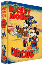 “MICKEY MOUSE CIRCUS” RARE ENGLISH HARDCOVER.