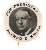 "FOR PRESIDENT ALFRED E. SMITH" HAKE #15.