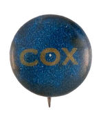 "COX" NAME BUTTON UNLISTED IN HAKE.