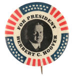 "FOR PRESIDENT HERBERT C. HOOVER" HAKE #32.