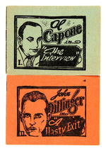 8-PAGER LOT WITH AL CAPONE, DILLINGER.