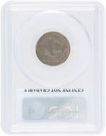 5C BUFFALO NICKEL 1923 PCGS GENUINE SCRATCH-UNC DETAILS.