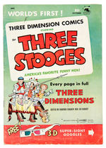 THREE STOOGES 3-D COMIC BOOK.