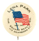 "LENA PARK" CHICAGO AREA REAL ESTATE DEVELOPMENT LIKELY INSPIRED BY LUNA PARK/POTTER COLLECTION.