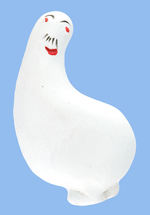 SHMOO HIGH RELIEF FIGURAL PIN.