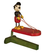 RARE BOUNCING "MICKEY MOUSE" TOY BY "FUN-E-FLEX."