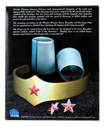 "WONDER WOMAN TIARA, BRACELETS AND EARRINGS PROP SET."