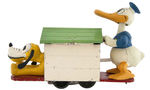 "LIONEL DONALD DUCK HAND CAR" WIND-UP.