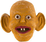 THE YELLOW KID PAPIER MACHÈ PARADE COSTUME HEAD.