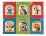 "FOODINI SERIES" BIRTHDAY CARDS SET WITH VARIANT CARD.