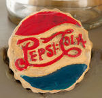 "PEPSI-COLA SPARKLING QUALITY" ELABORATE FIGURAL DISPLAY WITH BOTTLE.