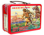 “WALT DISNEY’S OFFICIAL DAVY CROCKETT/KIT CARSON” LUNCHBOX.