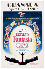 FIVE WINDOW CARDS FOR CLASSIC DISNEY ANIMATED FEATURE FILMS.