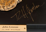 JOHN LENNON EXTREMELY LIMITED YOKO ONO SIGNED PRESIDENT'S PROOF STATUE.