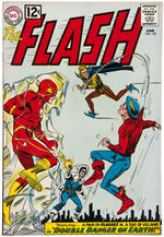 "THE FLASH #129 AND #137" PAIR WITH GOLDEN AGE FLASH CROSSOVER.