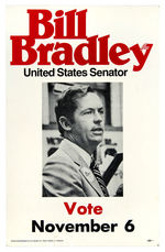 BILL BRADLEY SENATE/ROAST POSTERS.