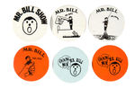 MR. BILL GROUP OF SIX BUTTONS CIRCA LATE 1970s.