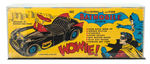 "OFFICIAL BATMAN AND ROBIN BATMOBILE RIDER" BOXED CHILDS RIDING TOY.