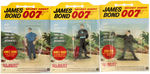 "JAMES BOND" GILBERT CARDED FIGURES.