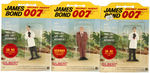 "JAMES BOND" GILBERT CARDED FIGURES.