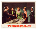 "FOREVER DARLING" HALF SHEET POSTER AND LOBBY CARD SET.